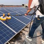 Electric Double-Head Brush for Photovoltaic Panel Cleaning 1 Year After-sales