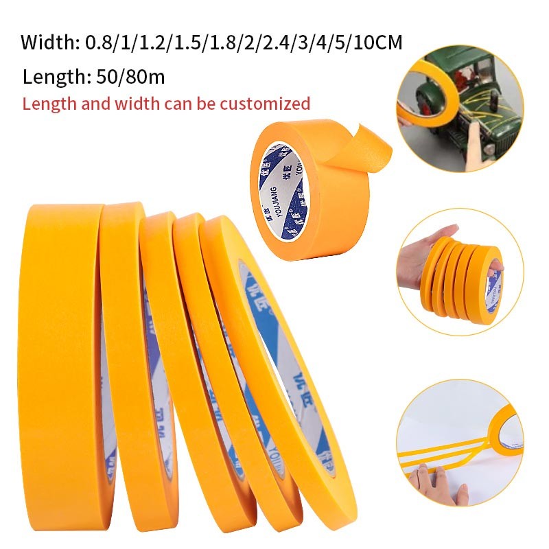 Offer Printing No Residual Heat-Resistant 821 Masking Washi Tape