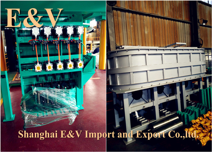 Automatic Adjust 6000mt Induction Coil Upward Casting Machine AC Three Phase 380V