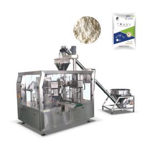 China Wheat Flour Medicine Premade Bag Packing Machine 65cycles/Min wholesale