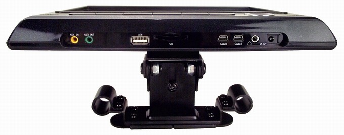 9 inch car headrest monitor with high definition digital screen support mp4 mp5 OCB-H6518