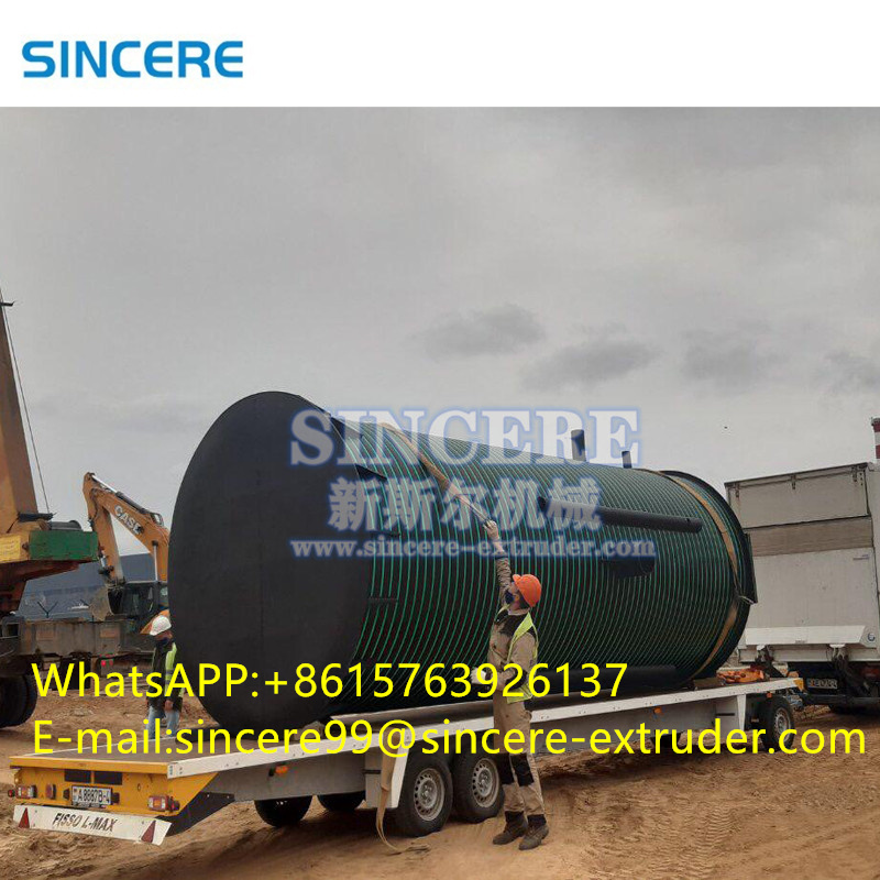 Horizontal Storage PP PE Water Tank Manufacturing Machine Extrusion Production Line