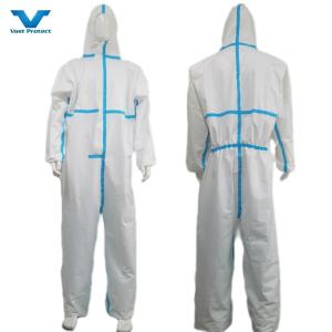 China Anti-Static Waterproof Fully Closed Hooded Coveralls Without Foot Cover within Period wholesale