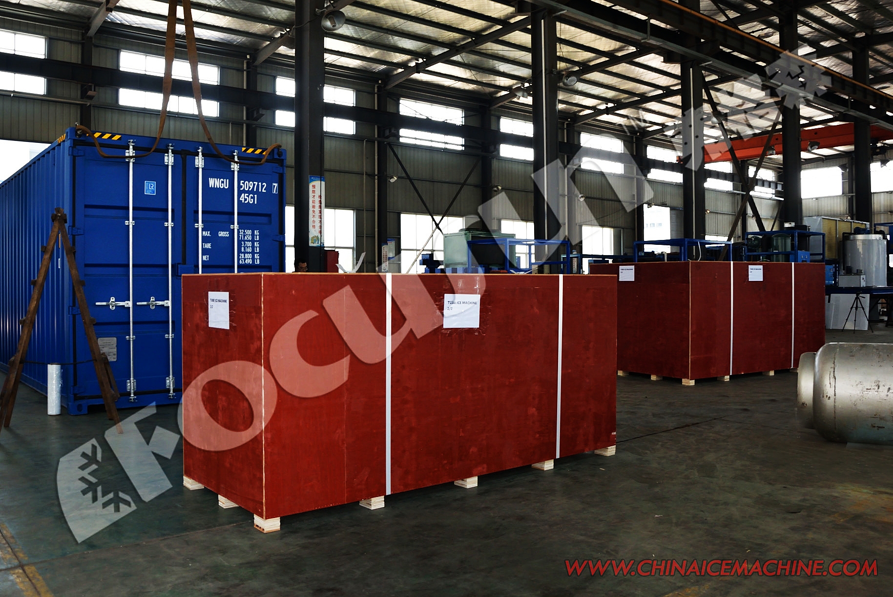 Top- and Affordable Ice Making Solution Focusun 30-50ton Tube Ice Plant Manufacturing
