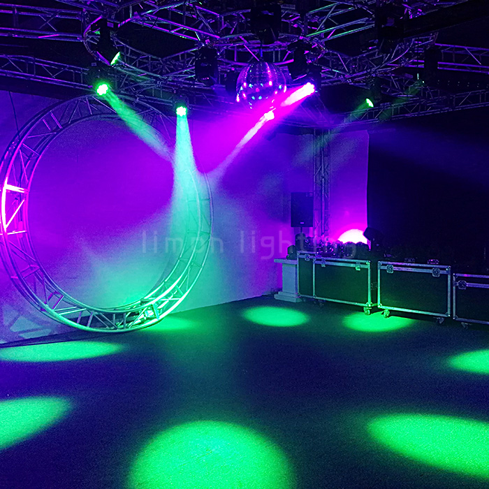 7x15w RGBW 4in1 quad colors Mini LED Moving Head Wash Zoom Stage Lights on Sales