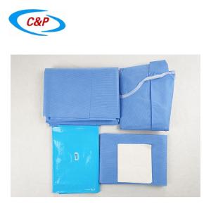 China Nonwoven Lithotomy Disposable Surgical Pack Incise Drape With Individual Packaging wholesale