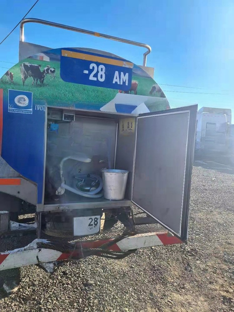 High Volume 1000L to 80000L Milk Transport Tankers for Long Distance Transport in Dairy