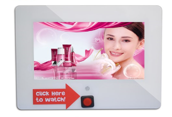 7 Inch Open Frame LCD Display , Motion Sensor LCD Monitor Desktop Mount