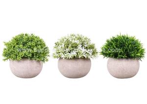 China SVHC Artificial Potted Floor Plants Indoor Greenery 8*15cm 10*18cm wholesale