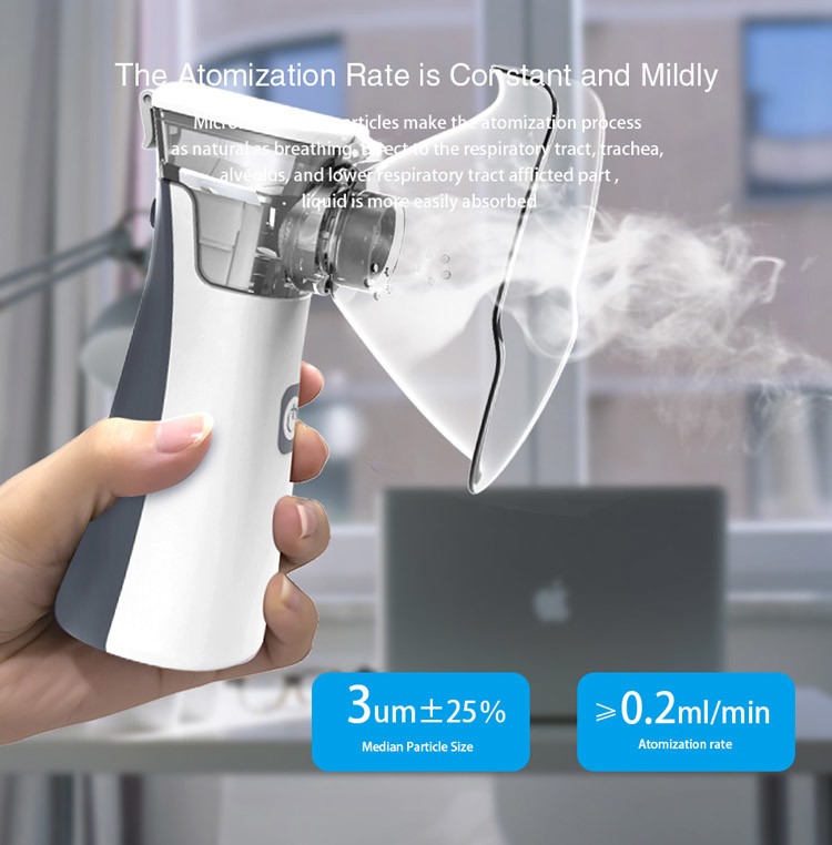 Children Compact Mini Portable Nebulizer Machine Handheld