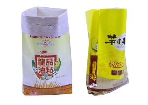 China Breathable Animal Feed Packaging Bags / Sacks , Poly Woven Bags Non toxic wholesale