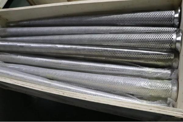 Drill Pipe Strainer Drill Pipe Screens 304 Stainless Steel Drill Pouched Pipe