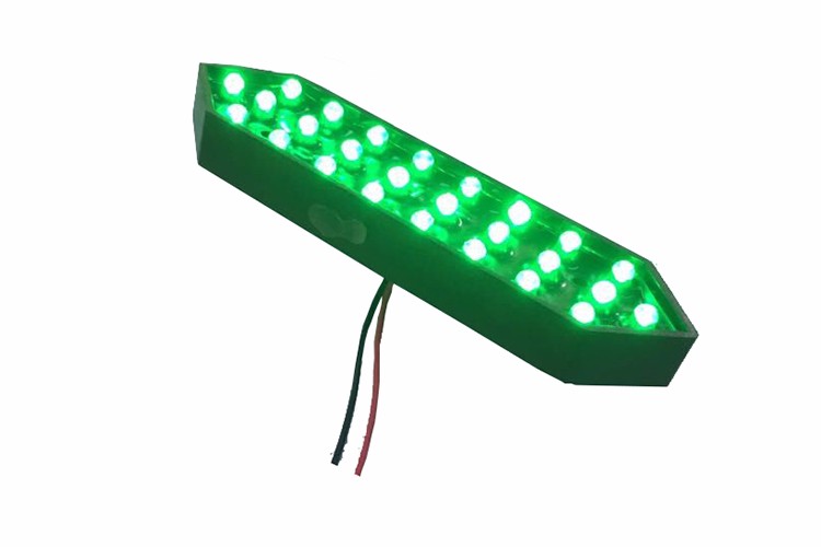 15 inch 7 segment led display outdoor green color module