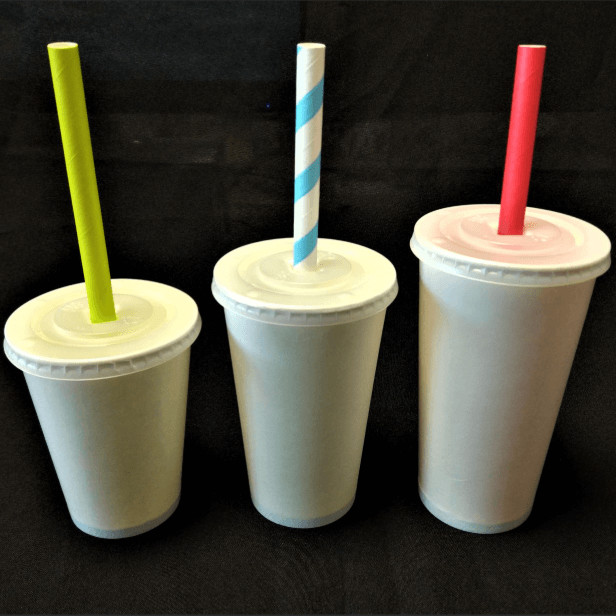 100% Biodegradable And Compostable Paper Straws For Beverage