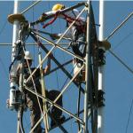 Mast Three Tube 36m/S Tubular Steel Tower Large Telecommunication Power Oil