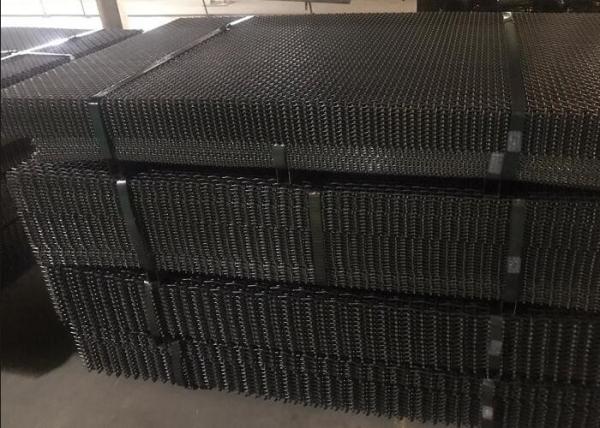 Black Woven Crusher Vibrating Sieve Screen Mesh Rock Shaker High Carbon Steel 65