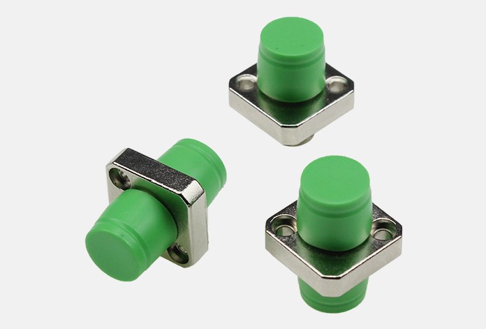 product-696-471 Square FC Fiber Optic Adapter Metal FC Coupler SX Single Mode