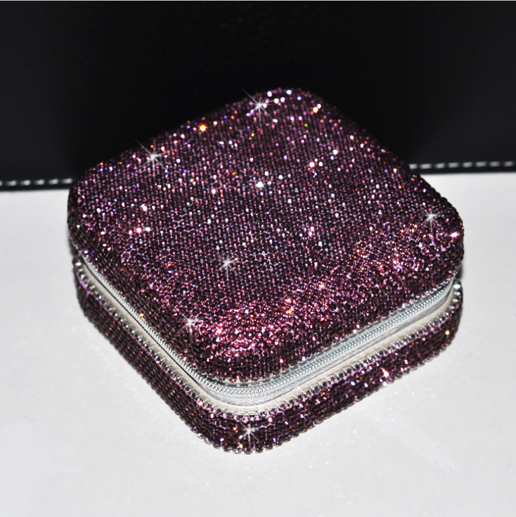 Customized Travel Jewelry Holder Case Small Plate For Earrings Rings Necklaces