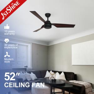 China Reading Room 64.4w ABS Ceiling Fan Ac Inverter Silent Design wholesale