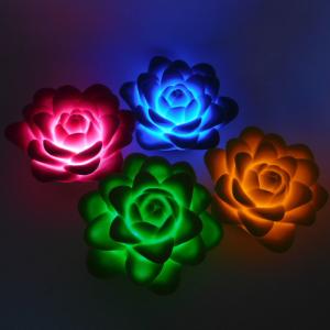 China Flower Shaped PVC Vinyl Electronic Light Toys wholesale
