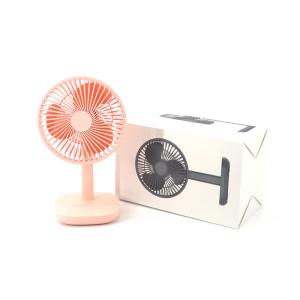 China Indoor Rechargeable Table Fans 190x130x35mm 300 Times Cycle Life wholesale