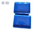100% Melamine Square Divided Plastic Plates Heat Resistant