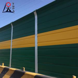 China Highway Sound Barrier Acoustic Fencing Road Sound Barrier Sheet Panel wholesale