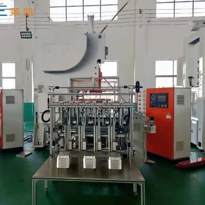 Fully Automated aluminum foil container making machine for food paking