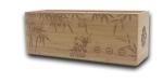 Bamboo / Walnut Portable Wooden Bluetooth Speaker Personalized Drawing Available