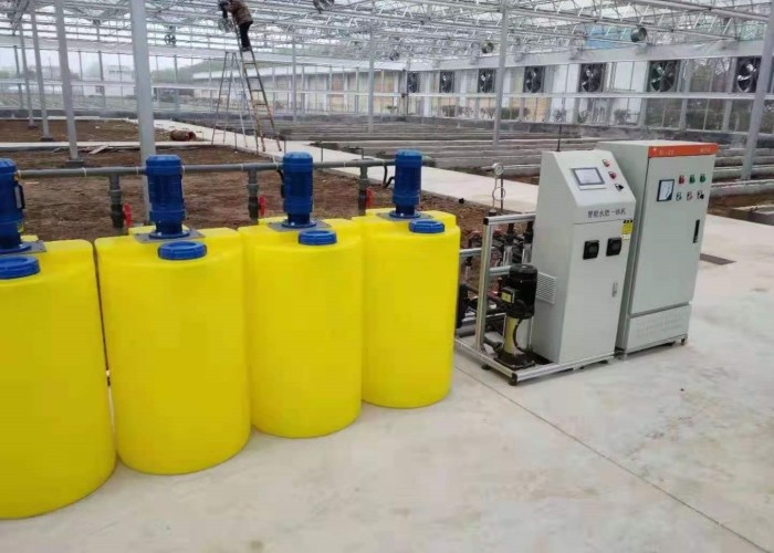 Greenhouse Fertigation Systems Smart Agriculture Irrigation Fertigation Machine Control Intelligent