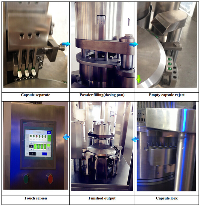 CE Certification NJP-400C Stainless Steel Automatic Capsule Filling Machine
