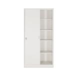 Sliding 2 Doors Office Filing Cabinets Iron / Metal / Steel File Cabinet
