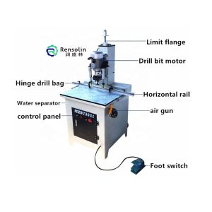 Single Head CNC Hinge Drilling Machine Vertical Boring Machine 1500mm