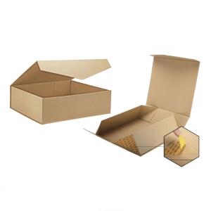 China Luxury Magnet Folding Flat Pack Gift Boxes 1200gsm Art Paper Box wholesale