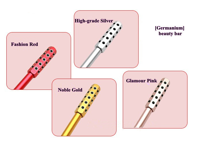 Skin Tightening Uplift Massaging Beauty Roller Wrinkle Remover Red Color