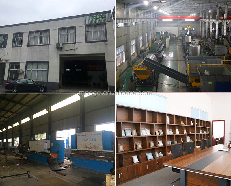Squeezing Extruder Milk Bag Recycling Machine 1000kg/H PP Woven Bag Recycling Machinery