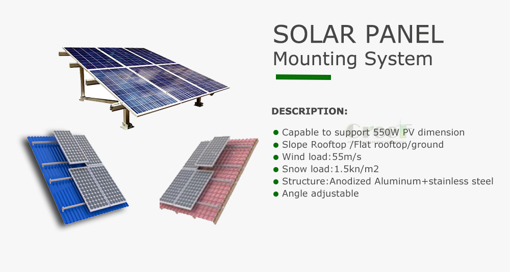 5KW 100KW PV Off Grid System Solar Energy Storage Battery System