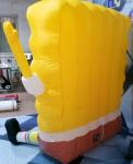SpongBob Advertising Inflatables With Air Blower And Repair Kits