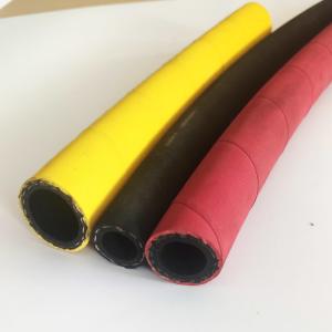 China Industrial Hot Water Hose , Steam Flex Hose Yellow Color Abrasion Resistant wholesale