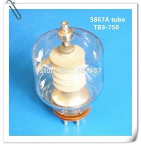 China High Frequency Vacuum Electron Glass Tube 5867A For Industrial HF Heating wholesale