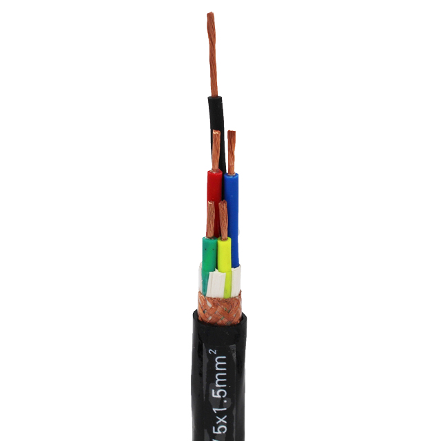 450/750V Copper PVC Insulated Braid Shied Cable Wires for Computer System Control Cable