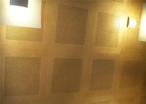 China 600mm Width 12mm Wooden Pegboard Sheets For Wall Decoration wholesale