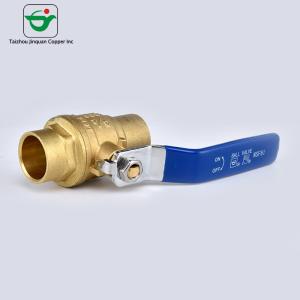China 1-1/2'' Copper Mini Ball Valve wholesale