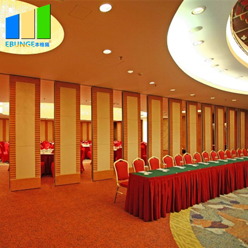 Gallery Acoustic Room Dividers Restaurant Aluminium Sliding Door 5 Years Warranty