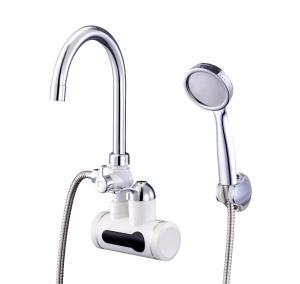China 220V Instant Electric Heater Tap , IPX4 Electric Hot Water Tap Bathroom wholesale