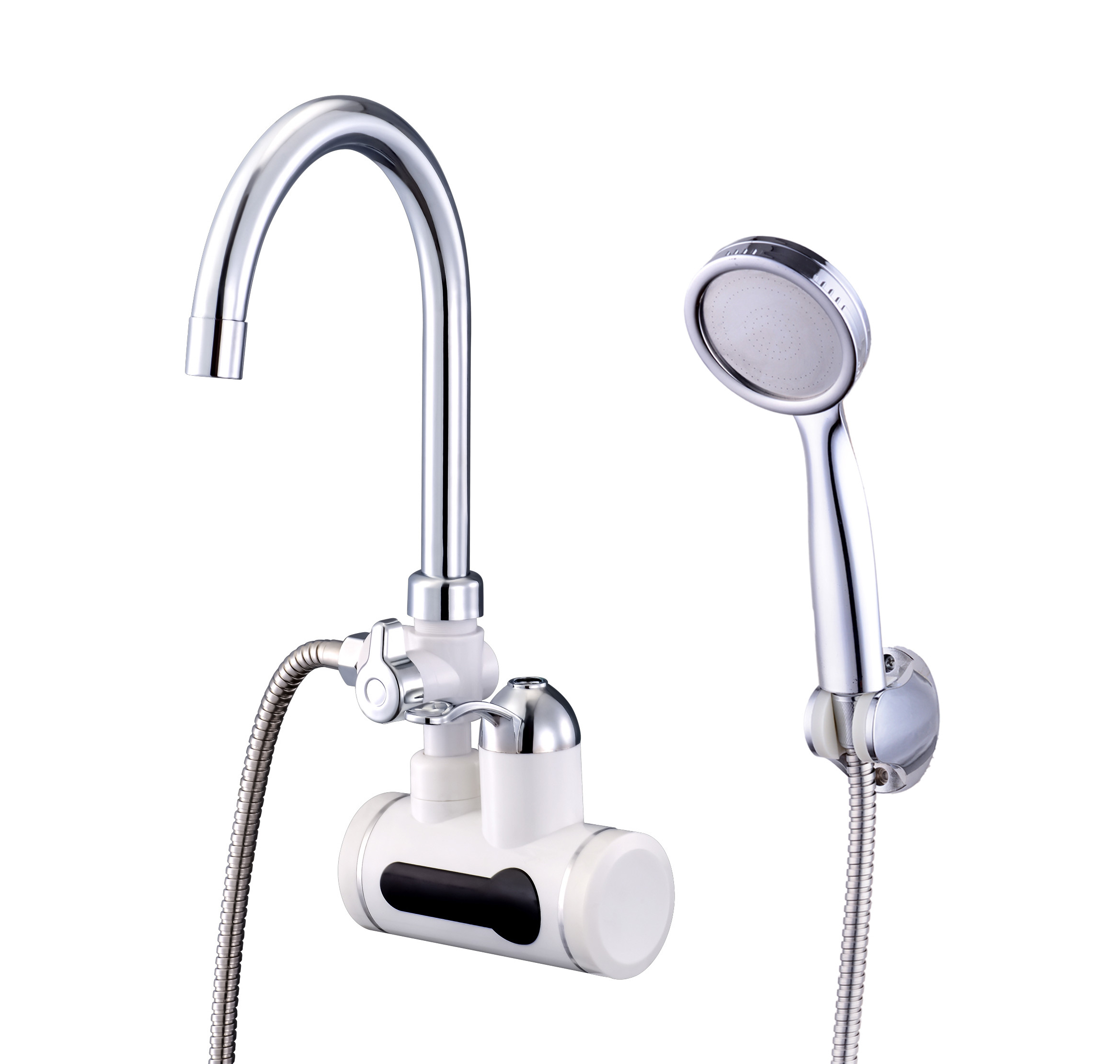 3kw SS304 Element Electric Shower Heater Faucet Water Heater Tap For Kitchen