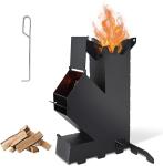 Rocket Stove Rocket Stove for Cooking Portable Wood Burning Stove Mini Wood