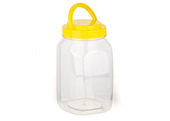Transparent Food Grade Clear Pet Jars Plastic Screw Cap Waterproof