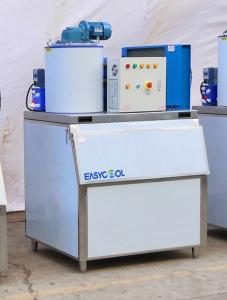China Sea Water Flake Ice Making Machine Air Cooled For Fishing R404A Refrigerant wholesale