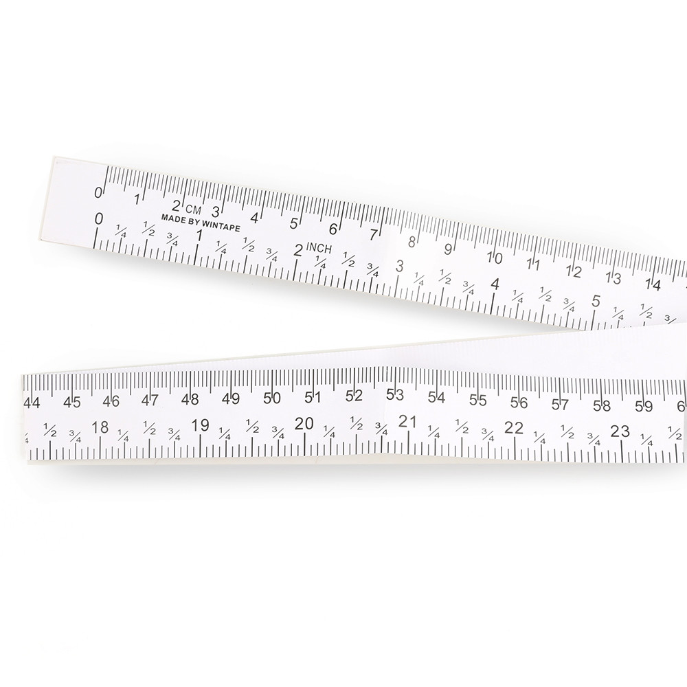 Custom Logo 1.5 M/60 Inch Paper Tape Measure Wound Measuring Rulers Color Print Paper Ruler For Hospital